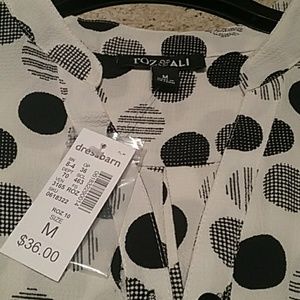 Roz & Ali women's sleeveless blouse/vest